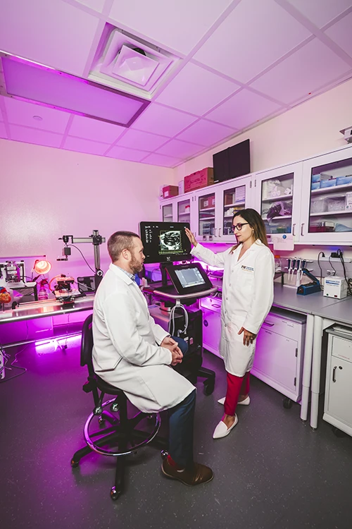 Joshua Hutcheson and Valentina Dargam