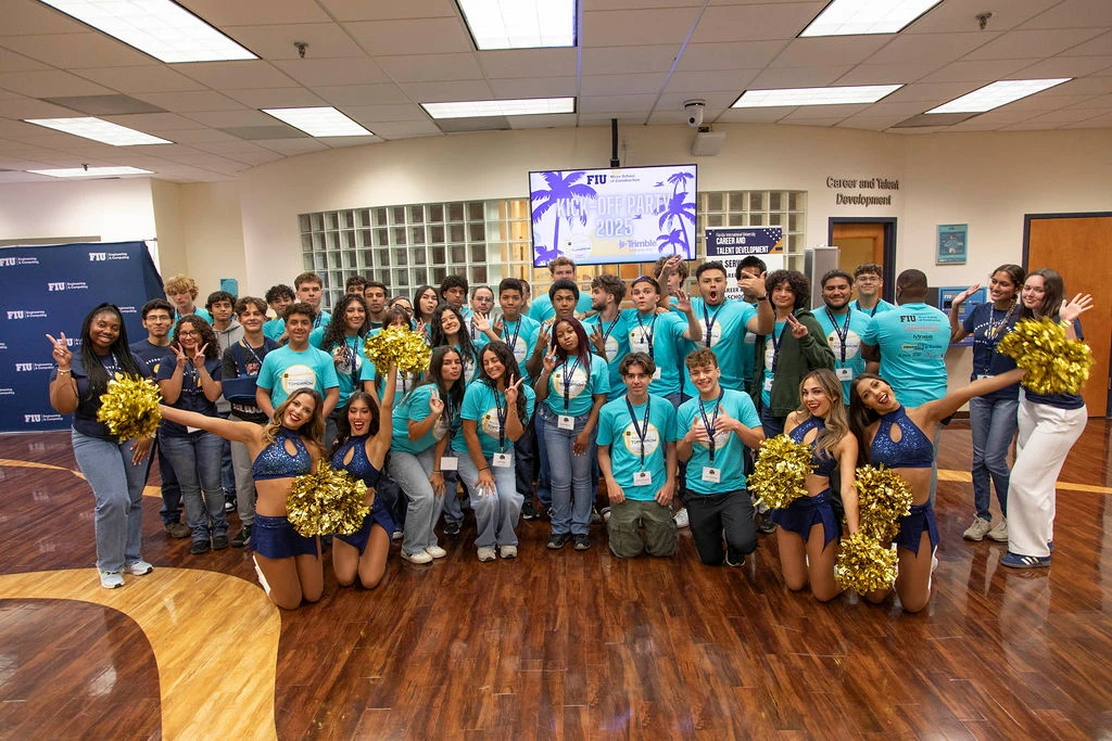 FIU Builders of Tomorrow students