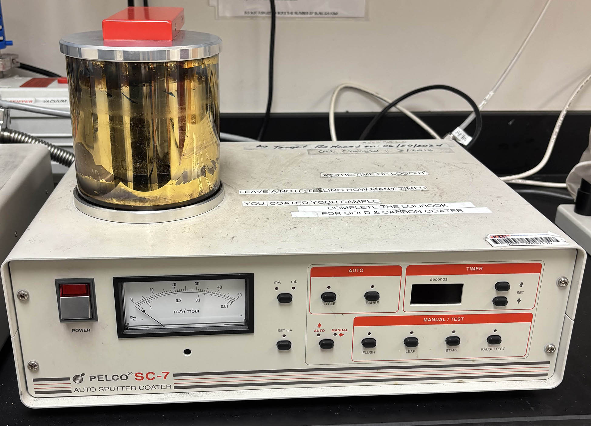 Sample Coater Au