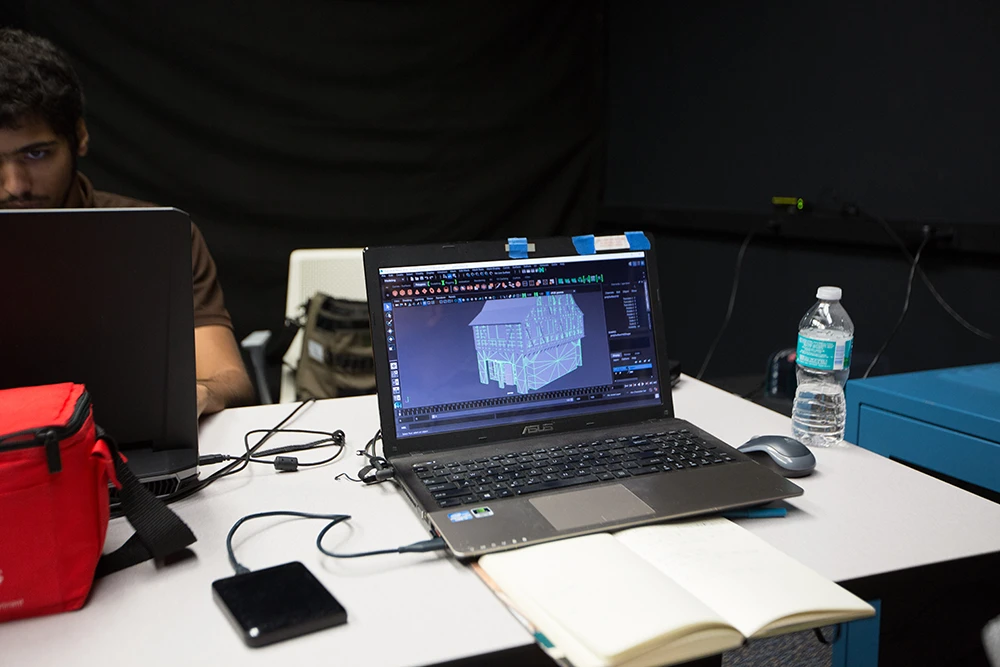 3D model on a computer