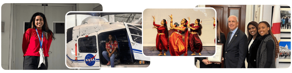 Arya B. Nair collage