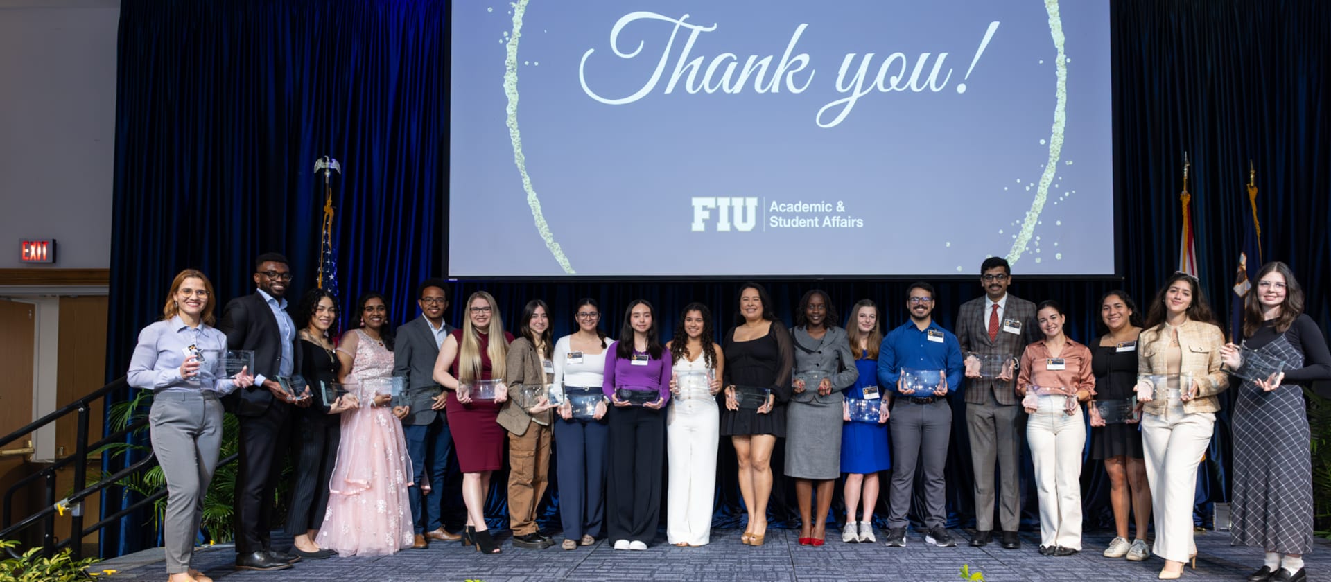 Three awardees of the Civil Engineering Awards