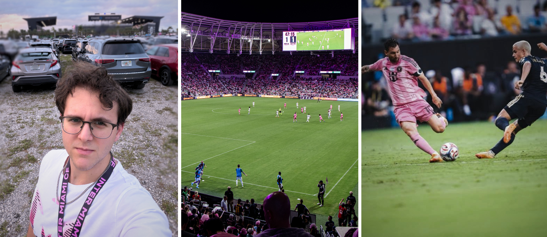 Inter Miami CF game photos courtesy of Inter Miami CF. Brandon Gonzalez portrait courtesy of Brandon Gonzalez.