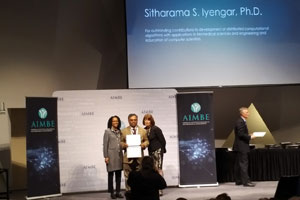 Dr. Iyengar inducted as a College of Fellows into AIMBE