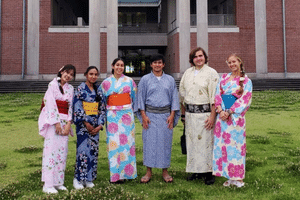 Engineering undergrads conduct research in Japan